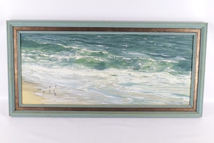 Oil on Canvas by Barbara J. Cocker - "Just Water"