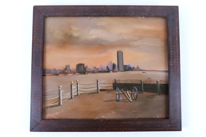 Oil on Panel by Dorothy Langseder - Hoboken NJ