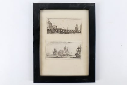 17th Century Engraving by Stefano Della Bella