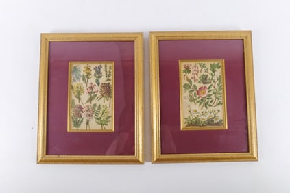 Lot of 2 Framed Victorian Prints