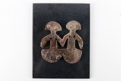 Twin Idol Statue by Vitra Ceramic Art Studio