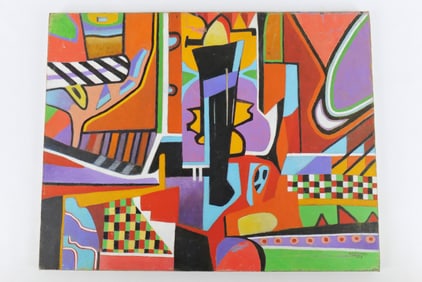 Oil on Canvas by Louis Agostini