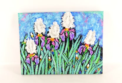 Mixed Media on Canvas by Ruffino Lubis