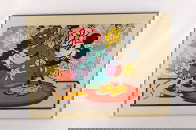 Ink, Stencil and Collage on Paper by John Fawcett