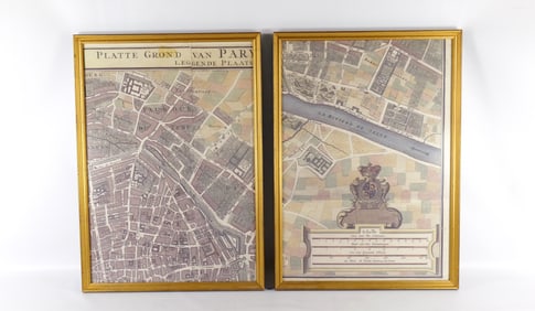 Pair of Giclee Paris Prints