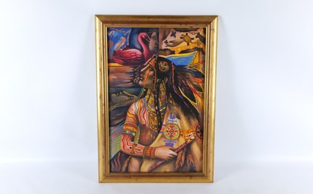 Watercolor by Josef Kozak (1953-2025)