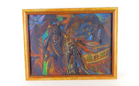 Watercolor by Josef Kozak (1953-2025)