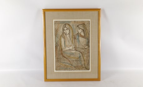 Lithographed by Irving Amen (1918-2007)