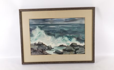 Watercolor on Paper by Margery Soroka