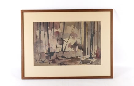 Watercolor on Paper by Margery Soroka