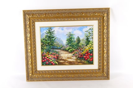 Serigraph on Canvas by Schaefer Miles