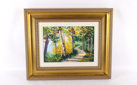 Serigraph on Canvas by Schaefer Miles