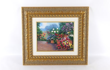 Serigraph on Canvas by Schaefer Miles