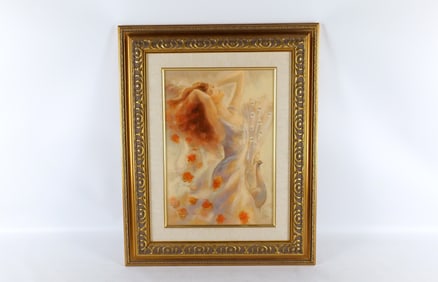 Serigraph on Canvas By Peter Nixon