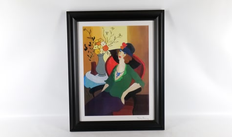 Seriolithograph by Itzchak Tarkay