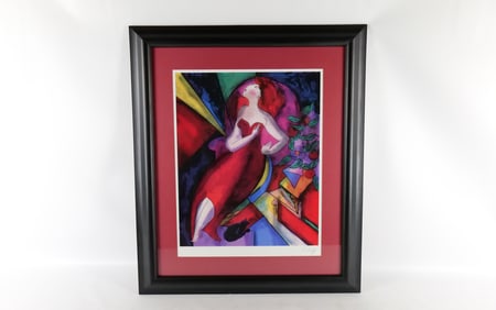 Seriolithograph by Linda Le Kniff