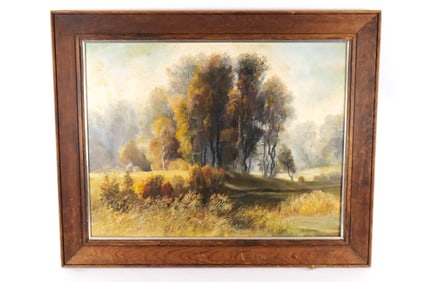 Oil on Canvas Russian Impressionist Painting