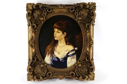 Serigraph on Canvas with hand painted accents