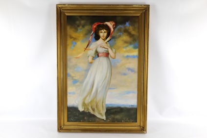 Serigraph on Canvas with hand painted accents