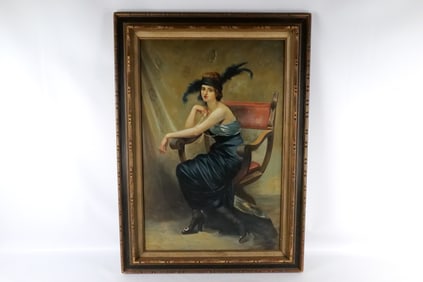 Serigraph on Canvas with hand painted accents