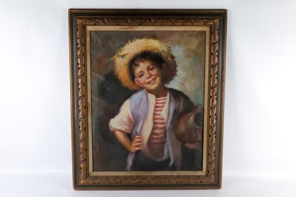 Serigraph on Canvas with hand painted accents