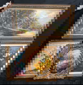 Lot of (4) As-Is Pieces of Art