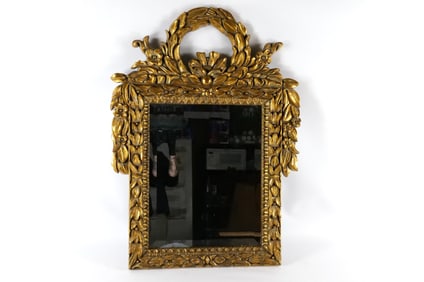 Carved Gold Gilded Mirror