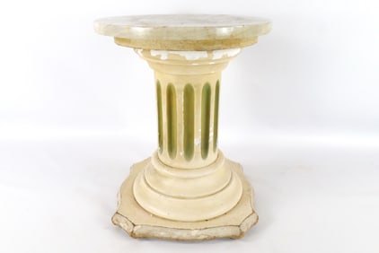 French Provincial Agote Top Half Pedestal