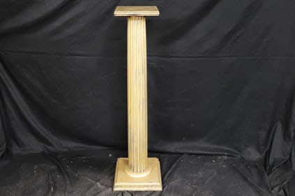 Paint Decorated Pedestal