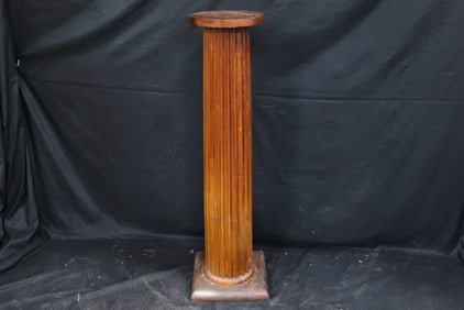 Mahogany Pedestal