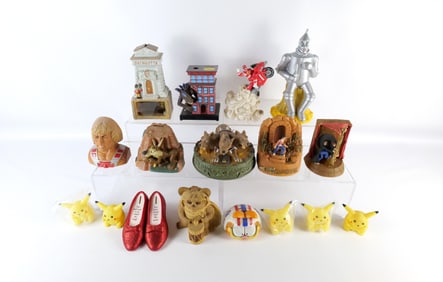 Lot of Assorted Pop Culture Banks