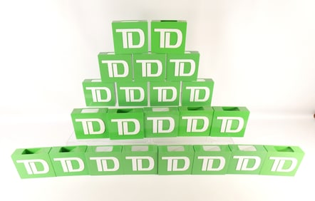 Lot of 22 TD Bank Banks