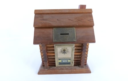 United States Post Office Log Cabin Bank