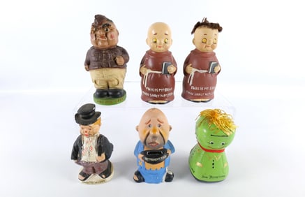 Lot of 6 Still Banks