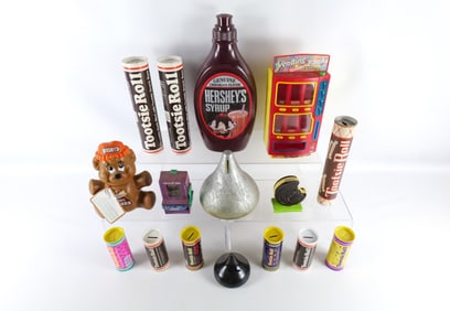 Lot of Chocolate Themed Novelty Banks