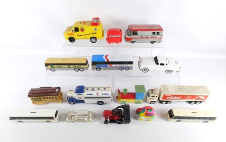 Lot of Mixed Material Vehicle Banks