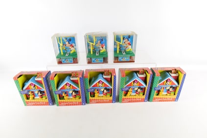 Lot of 8 Assorted Disney Banks - In Original Boxes