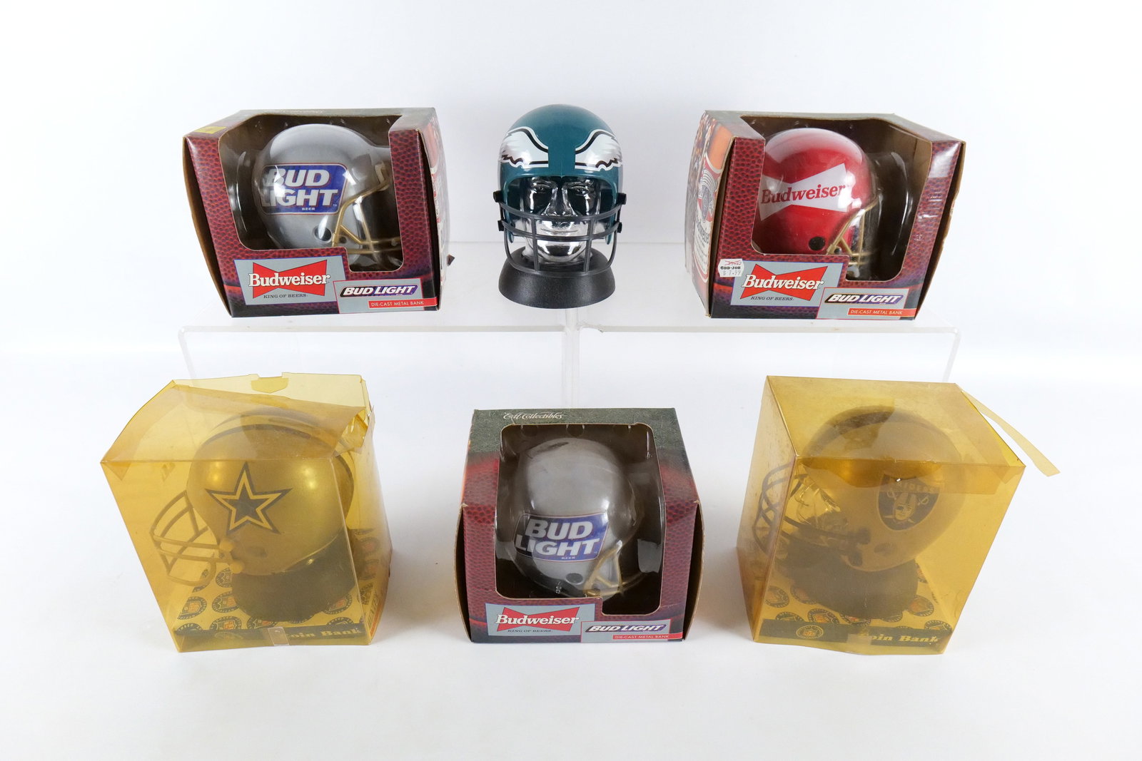 Lot of 6 Helmet Banks - 5 In Original Boxes (1 of 12)