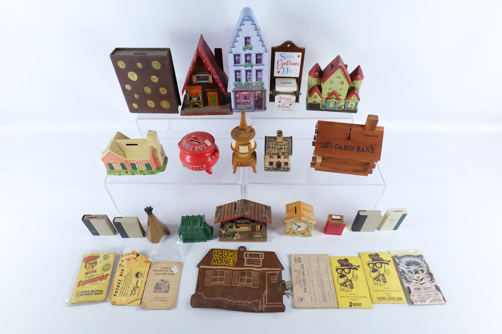 Lot of Mixed Novelty and Advertising Banks (1 of 18)