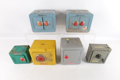 Lot of Combination Lock Banks