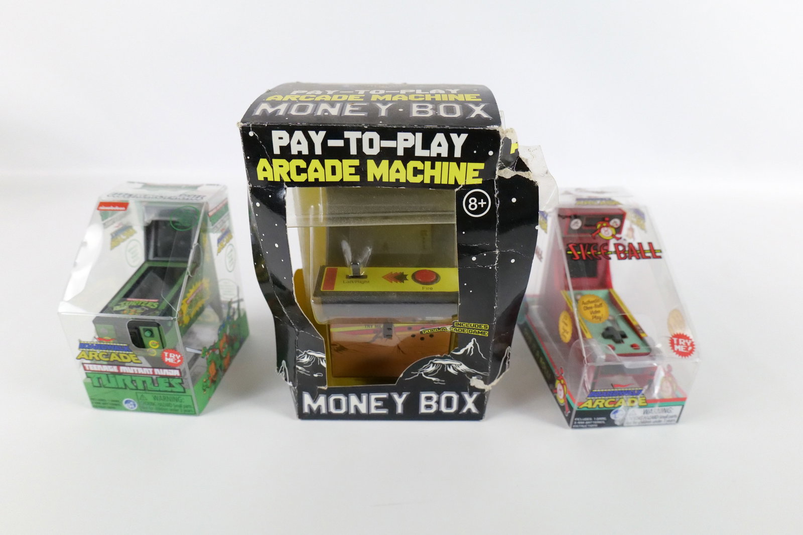 Lot of 3 Mini Arcade Games in Boxes (1 of 10)