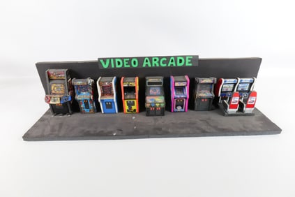 Video Arcade Diorama