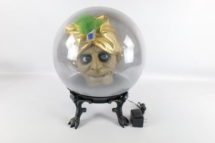 Gemmy Spirit Ball - Talking Zultan Fortune Teller Head