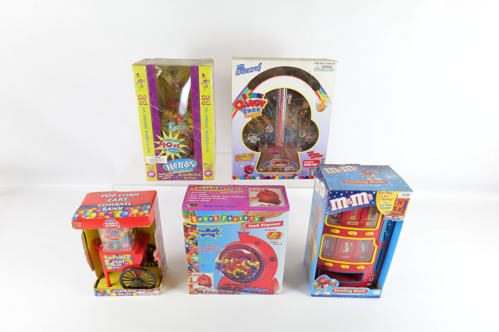 Lot of Candy Dispensers and Banks in Original Boxes (1 of 11)