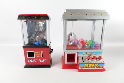 Lot of 2 Claw Style Arcade Games