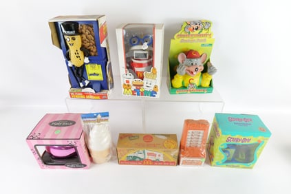 Lot of Novelty Banks in Original Packaging