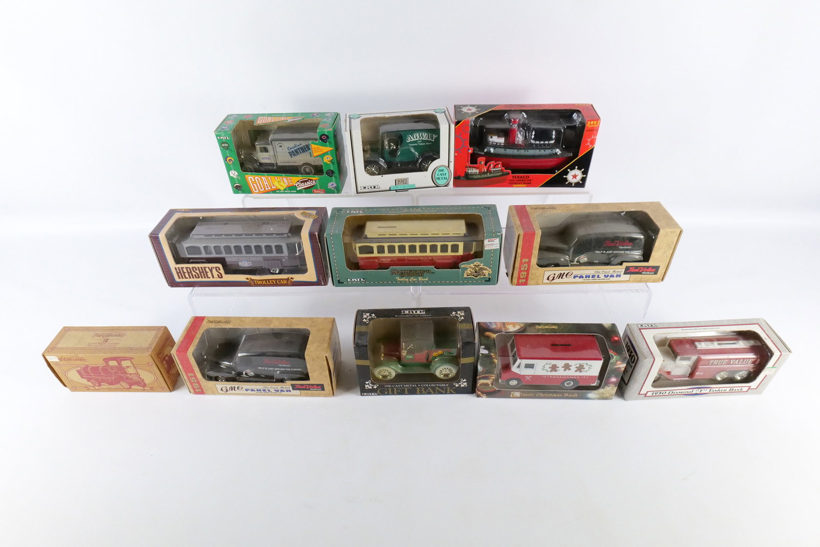 Lot of Ertl Diecast Vehicle Advertising Banks (1 of 13)