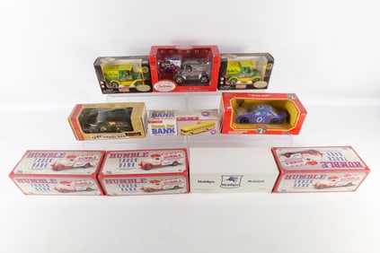 Lot of Vehicle Banks in Original Boxes