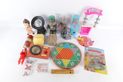 Group Lot of Toys and Banks