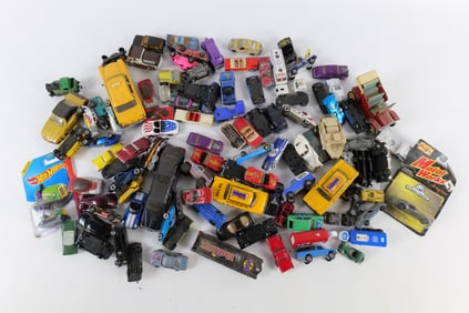 Lot of Mostly Diecast and Some Plastic Vehicles